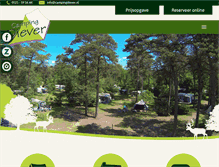 Tablet Screenshot of campingdiever.nl